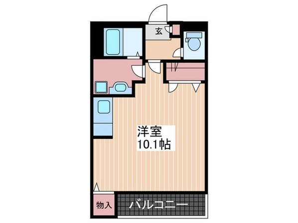 ベルヴュー段原の物件間取画像